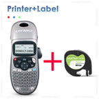 Dymo Label Printer LT100H LT-100H Inkless Label Maker Handheld Label Machine with Dymo 12mm LT Tape or 5PK 91201 91200 Label