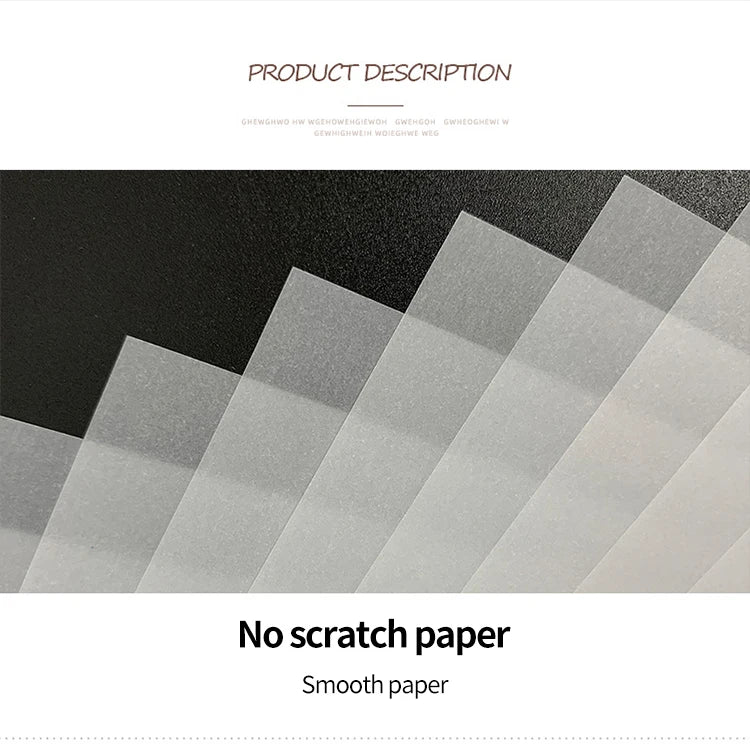 Tracing Paper Translucent Craft Copying Calligraphy Drawing Writing Sheet Writing Sketching Painting Art Supplies Student A4/A3