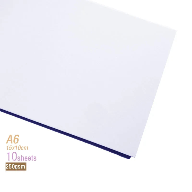 Rainbow 2 Sides Colored Cardstock DIY Blank Paper 250gsm for Postcards Crafts Origami Scrapbooking Party Decors Fun Cards Making
