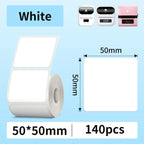 Phomemo M110 Label Makers Barcode Label Printer Bluetooth Portable Thermal Printer for Small Business Address Logo Clothing