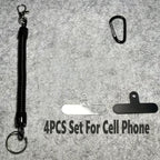 Phone Tether Lanyard Anti Theft Phone Strap With Carabiner Protective Outdoor Skiing Hiking Cycling Fishing Climbing.