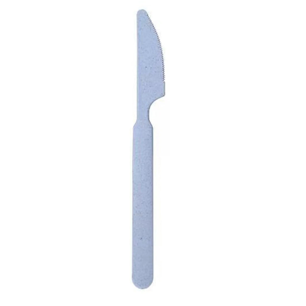 Straw Cutlery Set Modern Portable Fork, Spoon, and Knife Set with Storage Case Ideal for Office, School, and Picnics