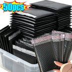 50/1Pcs New Shipping Bags Black Foam Envelope Bubble Mailers with Different Specifications Send Packaging Soft Envelope