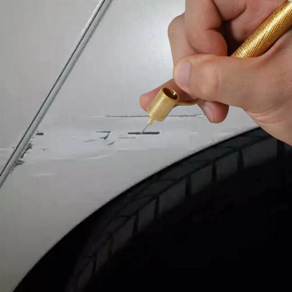 0.7/0.5mm Paint Scratch Repair Pen Slash Line Detail Fine Line Liquid Writer Precision Adjudicator Car Scratch Repair Paint Pen