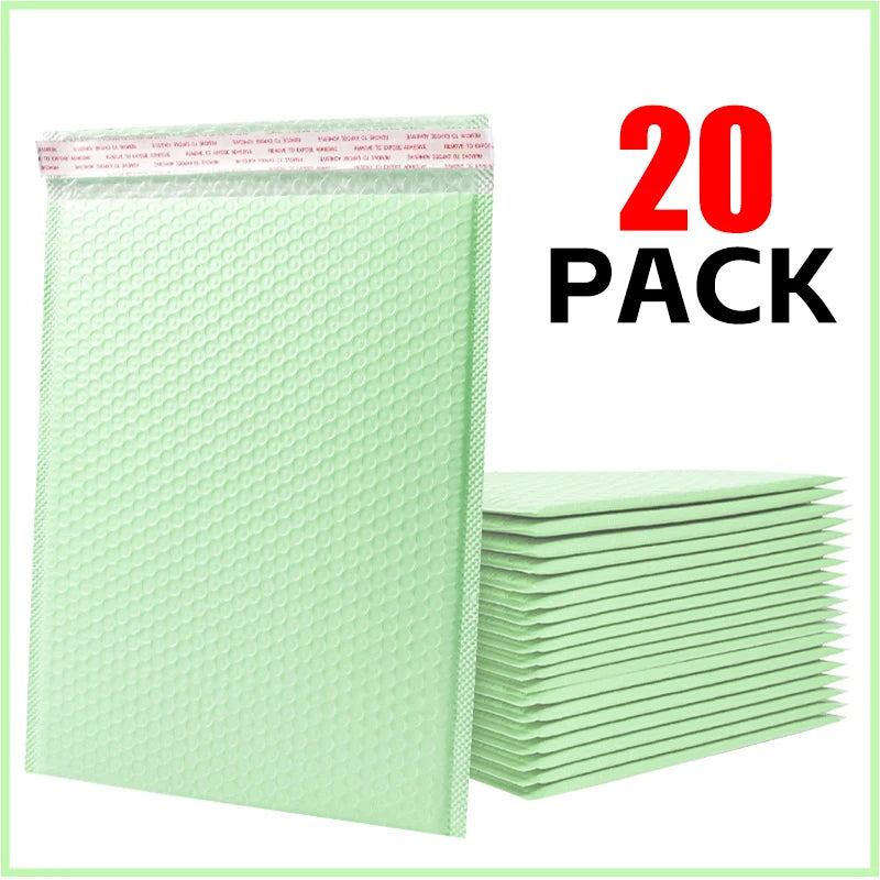 Thickened Bubble Bags Shipping Mailers Padded Envelopes Strong Adhesive Self Seal Waterproof Anti-Shock Bags for Business Post