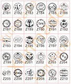 Customize Embossing Stamp Wedding Monogram Embosser Stamp,Personalized 2 initials Embosser Stamp,Wedding gift,hand held embosser