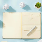 Manila Pocket Binder Multiple Pockets Expanding File Folder Expanding Document Organizer Easy to Organize Office Storage