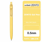 uniball ZENTO Standard 0.38/0.5mm Gel Pens,Water-Based Smooth Writing Roller Ball Pens Fit for a variety of occasions Stationery