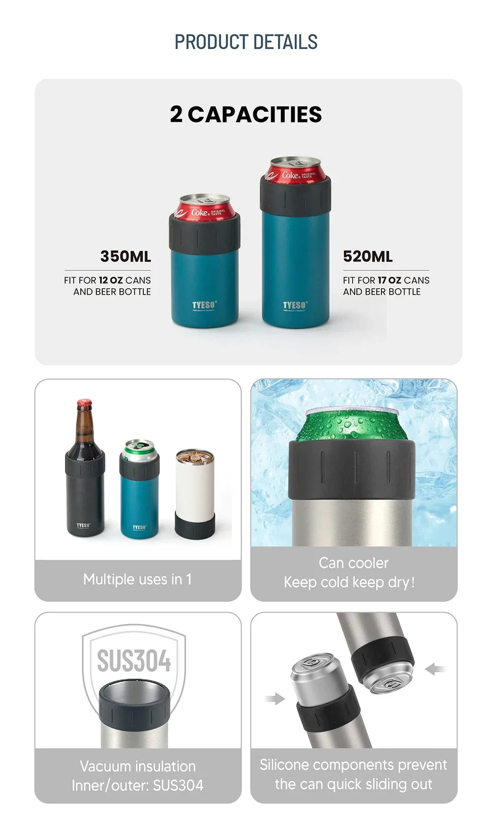 New 2026 Large Capaci Summer Insulated Stainl Steel 304 Cold Drink Cup Outdoor Car Beverage Cup  Soft Drink