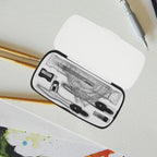 1Set Student Geometry Set Compass Protractor Ruler Math Tools Accurate Measurement Portable Lightweight School Home Learning Kit