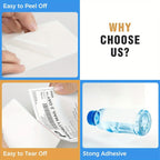 350/500 Lables 4x6 Inch DirectThermal Shipping Labels Roll- Strong Adhesive,Water & GreaseResistant for FBA & Mailing