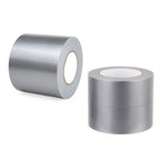 18M/59 Feet Silver Cloth Duct Tape Heavy Duct Waterproof Strong Adhesive Tape for Packing Sealing Moving Label