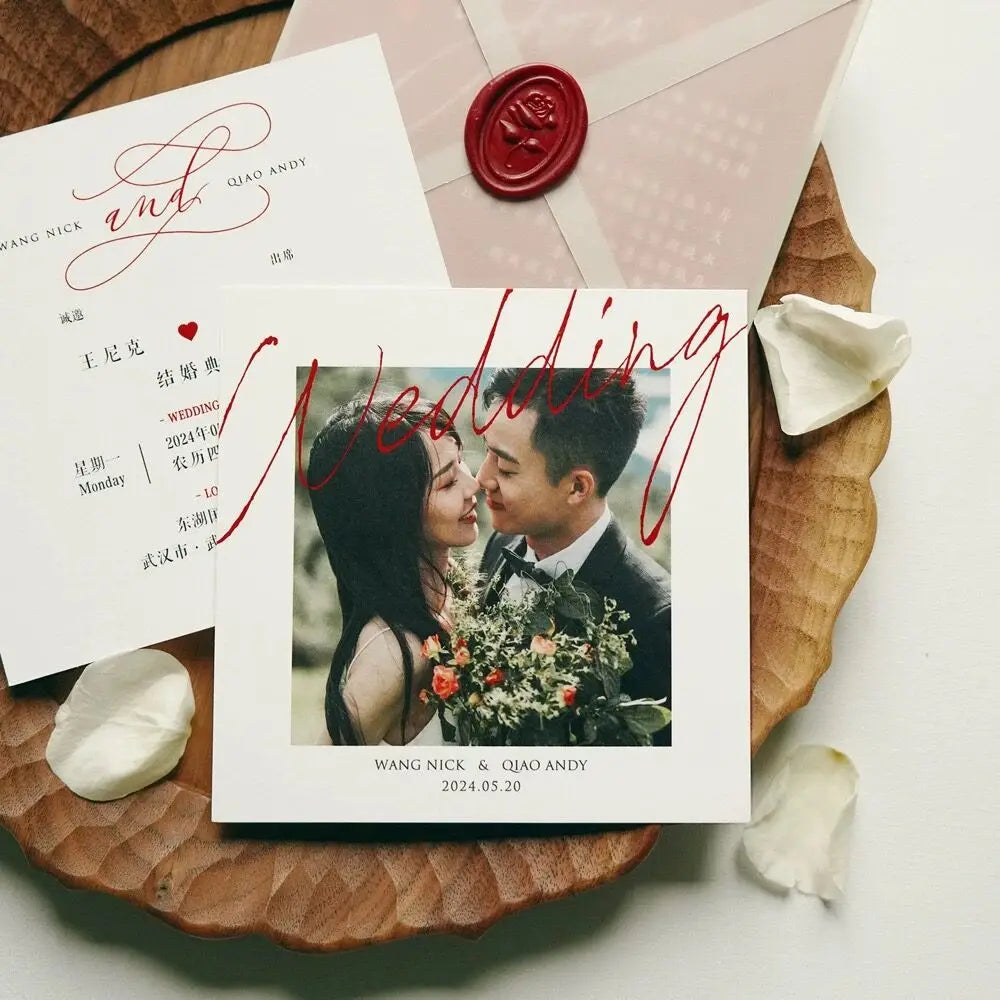 Custom Thank You Card Personalized Business Logo Design Print Wedding Invitation Photo Postcard Happy Birthday Gift Decoration