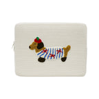 Cute Dogs Laptop Sleeve Bag 13-14 15-16 Inch Dachshund Pet Protective Computer Cases Laptop Cover 9.7-11 in Tablet Travel Cover