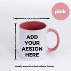 Custom Mug - Personalized Coffee Mug with Photos & Text - Unique Gift for Anniversary, Valentine's Day, and Mother's Day