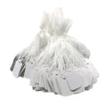 500Pcs/lot Jewelry Price Label with Cotton String Commodity Price Tag Shop Price Card DIY Gold Silver Blank Price Display Card