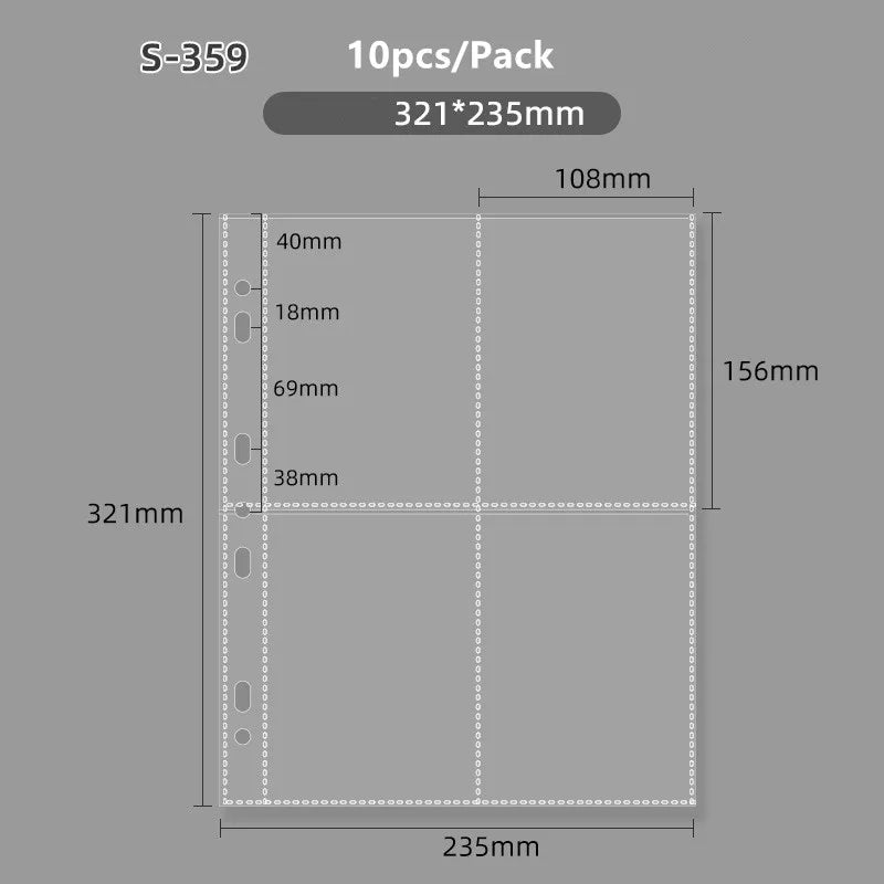 MINKYS Kawaii 5/6/9 Spaces 3 inch Kpop Photo Card Binder Large Capacity Idol Photocard Album Photocards Binder Collect Book