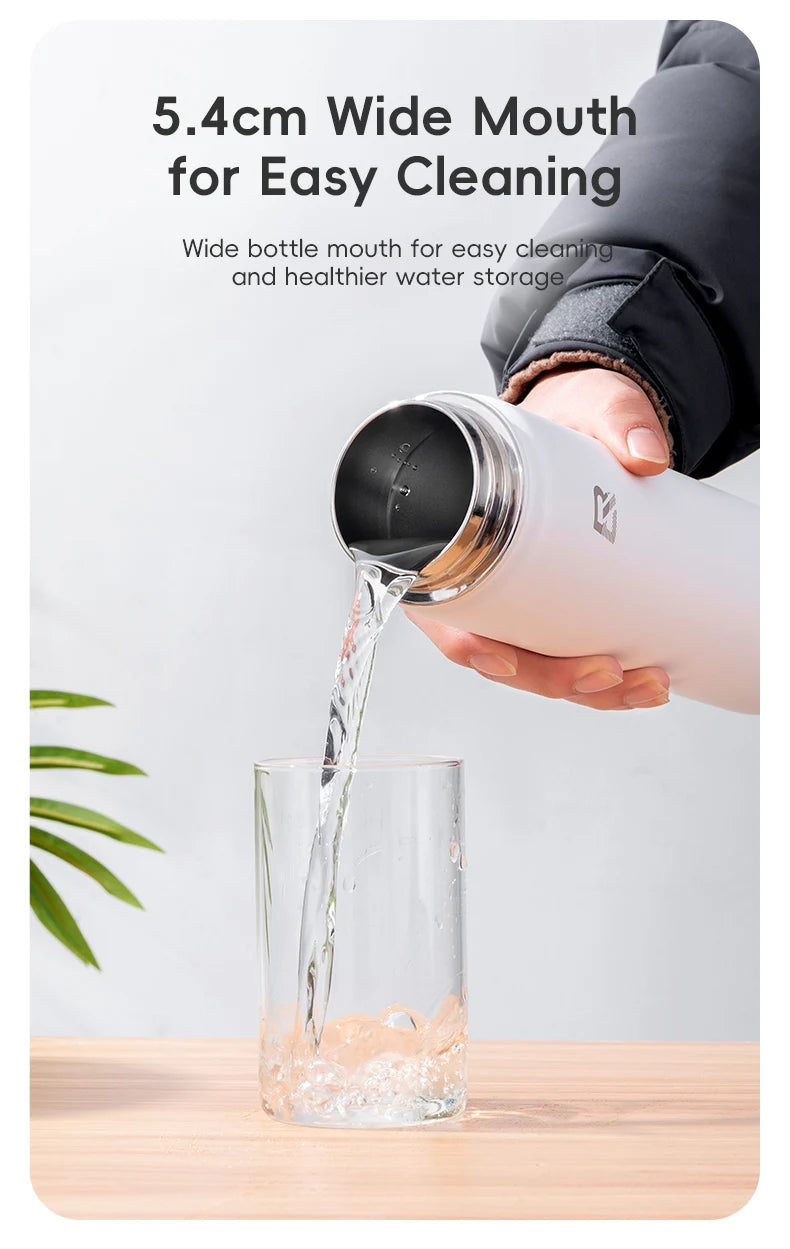 ROCKBROS Cycling Water Bottle Thermal Drinkware Vacuum Flasks & Thermoses Bottle 500ml 650ml 1000ml 1200ml Cycling Water Bottle
