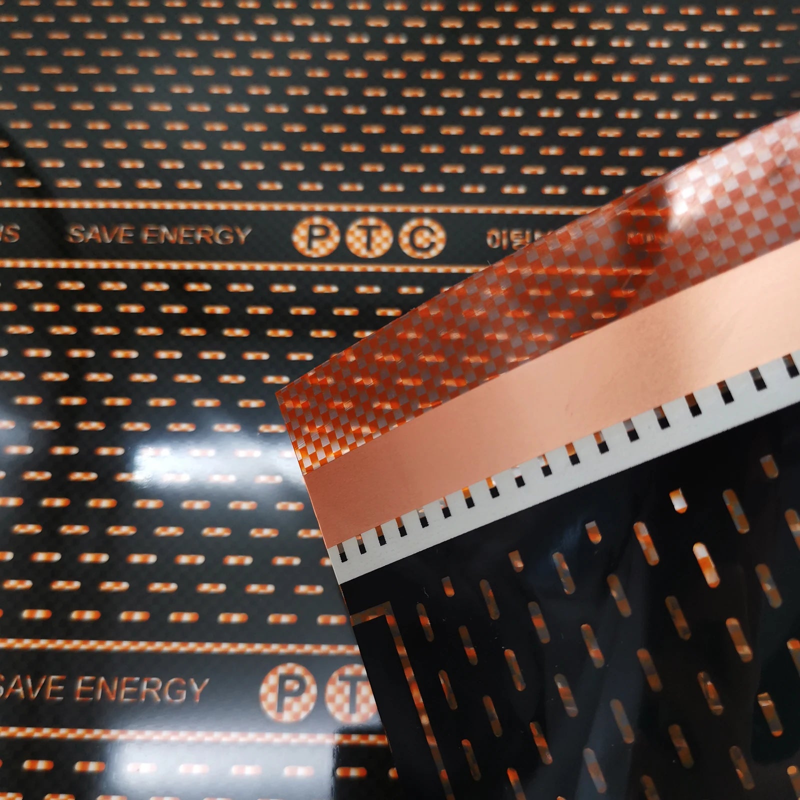 MINCO HEAT 240w/m2 New Graphene PTC Heating Film Infrared AC200~240V about 60C Warm Floor Heating Mat