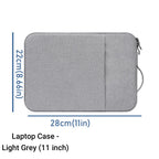 Waterproof Laptop Bag Sleeve Tablet Cover For MacBook Air Pro Xiaomi Dell Acer Notebook Computer Case 11 12 13 14 15 15.6 Inch