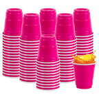 50pcs Mini Plastic Disposable Cups Drinking Cups Wine Cup for Celebration Bachelorette Party Events Wedding Birthday Supplies