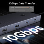 UGREEN 10Gbps USB C HUB 4K60Hz Type-C to HDMI RJ45 PD100W SD&TF USB Adapter for Macbook iPad Samsung Laptop Accessories Docking