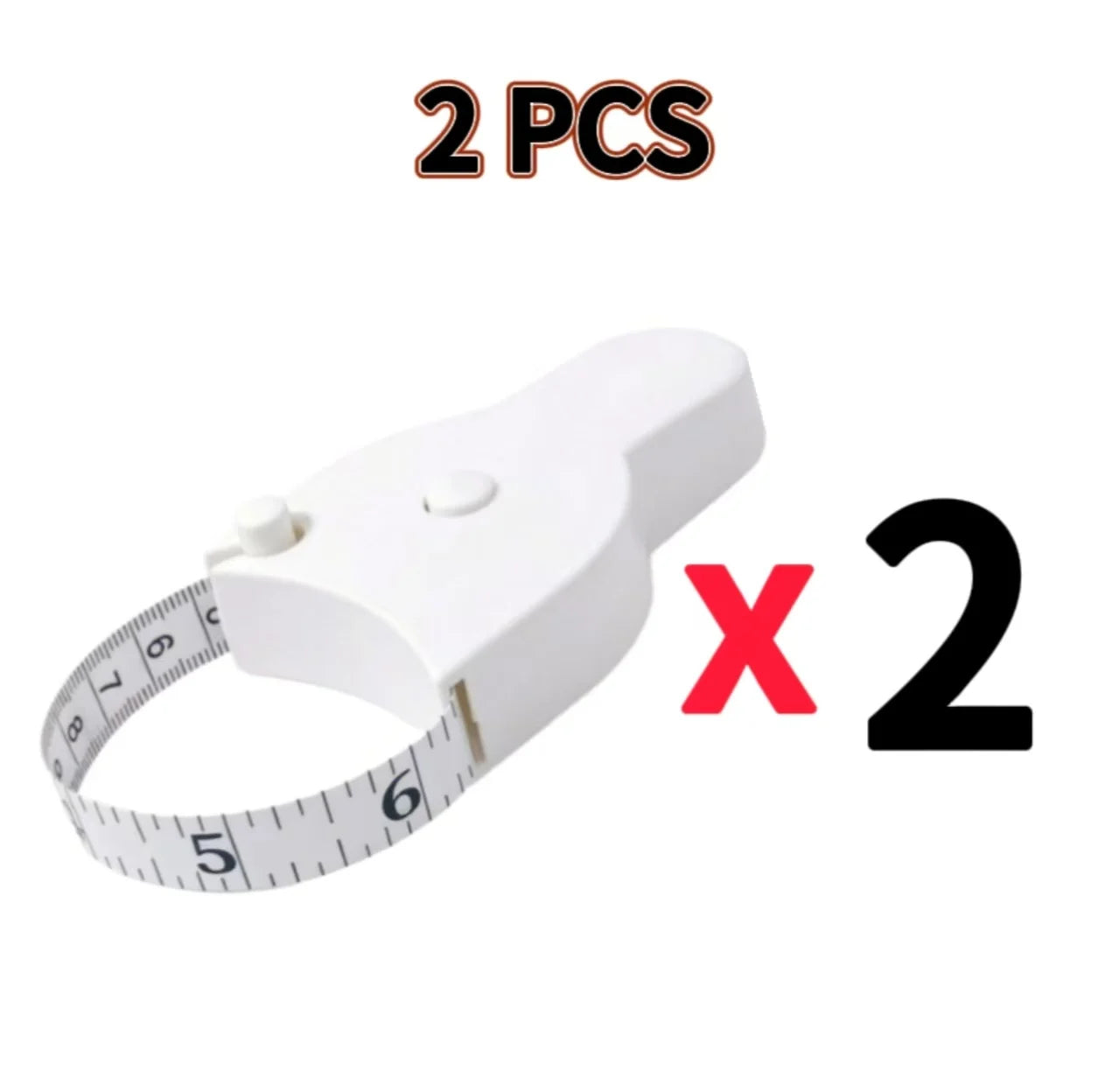 150cmAutomatic Telescopic Tape Measure Body Measuring Tape Sewing Ruler Tools Centimeter Tapes For Body Meter Measure White Tool