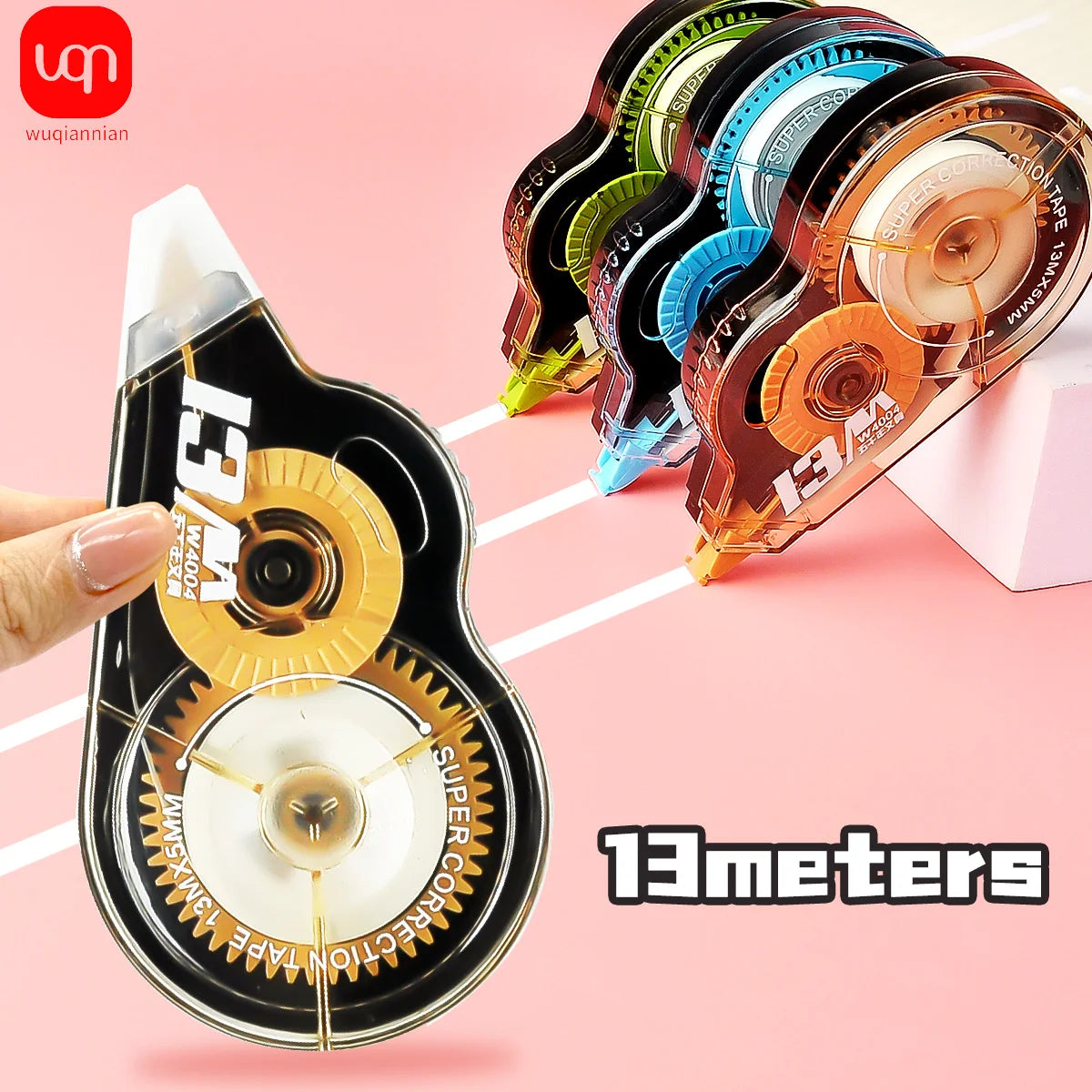 WQN-1pc Correction Tape Correction Tape Material Stationery Writing Correction Office School Supply
