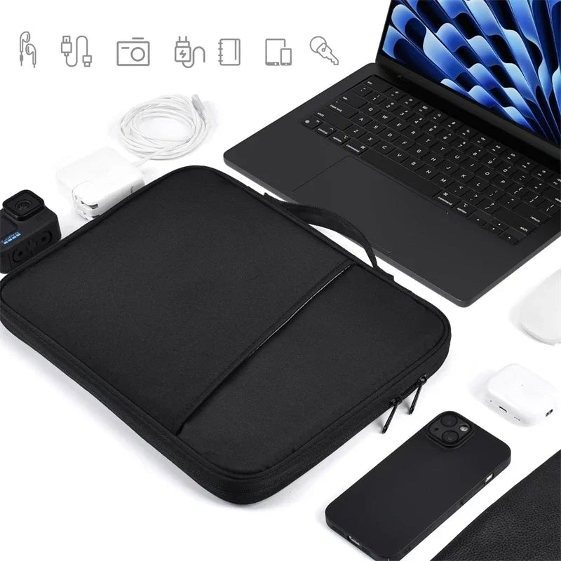 Waterproof Carrying Handle Bag Laptop Case for Macbook Neo 13 2026 Pro 16 15 14 12 Inch M4 M3 M5 Chip Mac Book Air Sleeve Cover