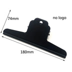 Retro Metal Wide Binder Clip Big Black Gold Binder Paper Clips Metal Hinge Clip Clamps for Crafts Photos Office School Supplies