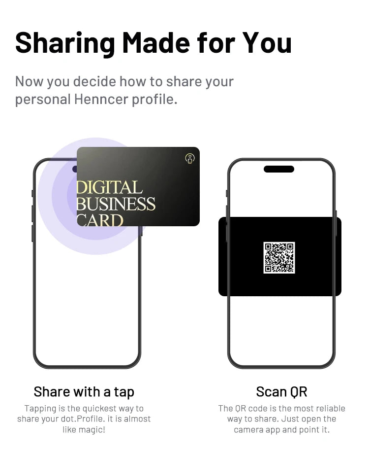 NFC Business Card Fast Reading Smart Name Card Digital Business Card Contactless Business Gift Social Recognition Card