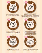 Capybara Pencil Sharpener Fast Sharpening Easy to Use for Kids Students School Office Stationery Cute Anime Merch Kawaii Gift