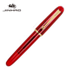 1pc Jinhao 9016/9013 Acrylic Fountain Pen Dadao Series Transparent Brown EF/F/M Nib with Large Capacity Ink Converter