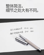 LT Hongdian Titanium Black Forest Pen Calligraphy Student Business Office Women Boxed 1850 Gift Ink Pen