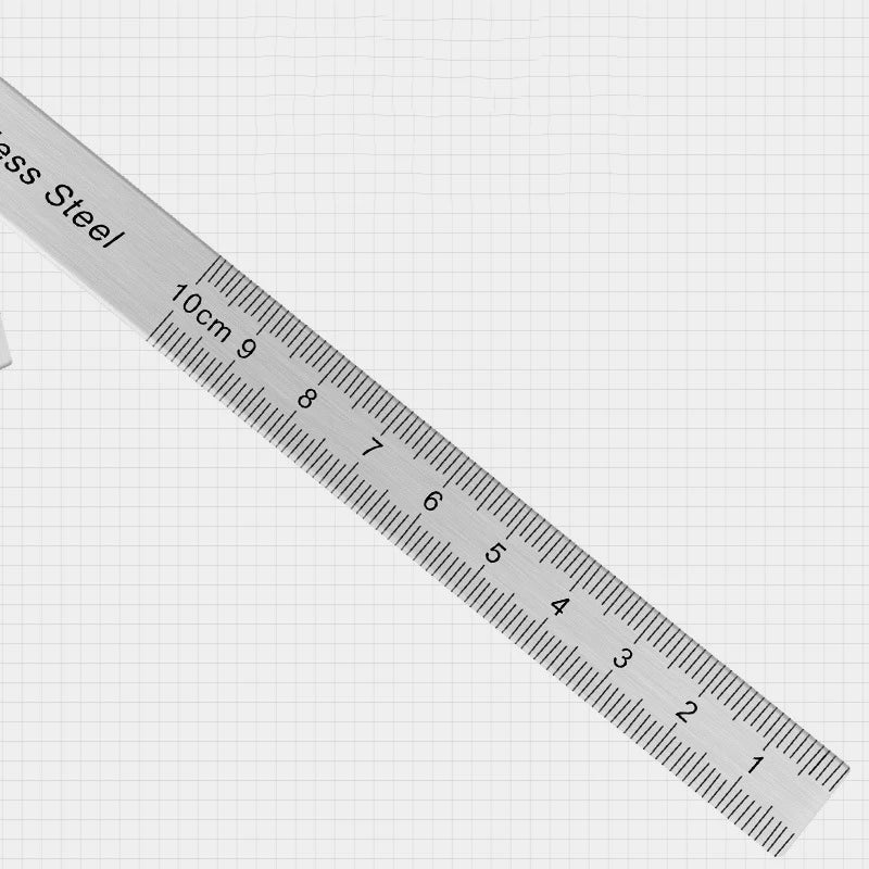 Stainless Steel 180 Degree Protractor Angle Ruler Metal Angle Meter Gauge Finder Goniometer For Precision Measurement
