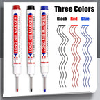 White Marker Pens 0.7/1.0/2.5mm Waterproof Oily Permanent Paint Pen Markers for Wood Rock Plastic Leather Glass Metal Ceramic