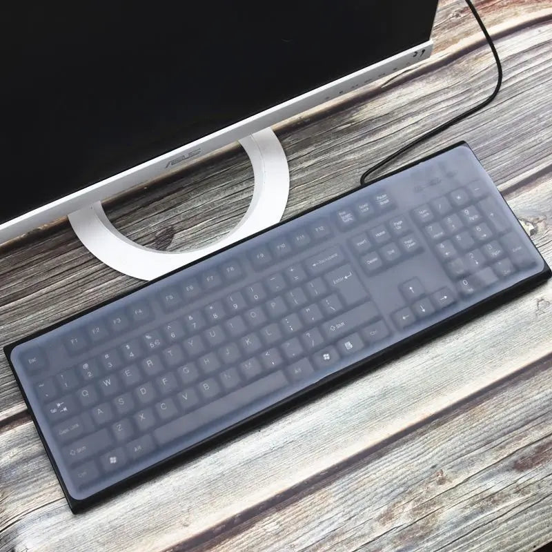 General Computer Desktop Keyboard Protective Film Dust Cover Concave-Convex Transparent Keyboard Film