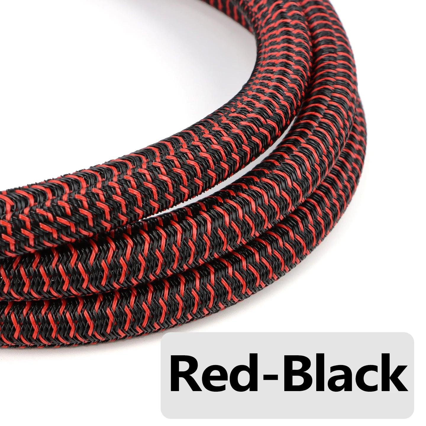 3/8meters PET Braided Cable Sleeve 3mm~32mm Self-Closed Sheath High Protection Wear Resistant Insulated Sleeving Wire Organizer