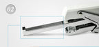 Deli 0329 Manual Plier Stapler Hand-Held Type 20 Sheets Capacity 80g Metal Effort-Saving Stapler for Office And School Supplies