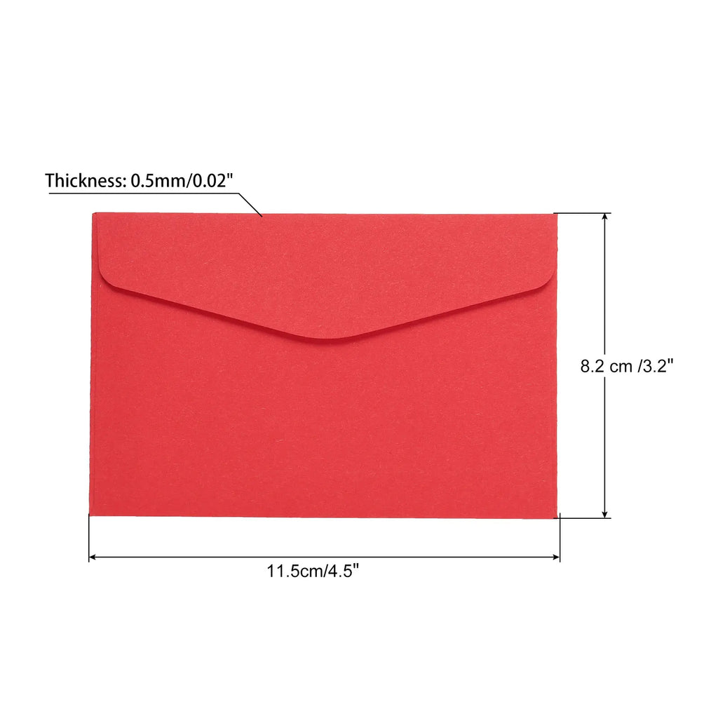 60Pcs 115x82mm Colorful Blank Mini Paper Envelopes Wedding Party Invitation Greeting Cards Gift Cover New Year Greeting Envelope