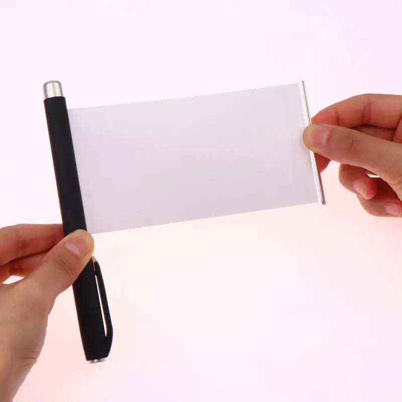 1Pcs Hidden Writable Pull Paper Pen Easy To Use Secret Information Writing Tool With Exams Notes Automatic Retractable Invisible