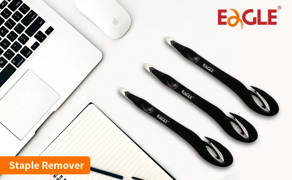 Eagle Letter Opener Envelope Mail Slitter，With Staple Remover， Safe Cutter Box Opener For Home Office Envelope