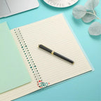 10Pcs Binding Spines Snap Split Binder Rings Learning Cards A4 A5 A6 Notebook Loose Leaf Stationery Office Supplies Plastic