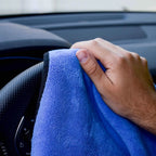1/5pcs Microfiber Car Washing Towel Soft Quick Drying Windows Mirrors Wiping Rags Home Double Layer Cleaning Cloths 500GSM