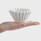 YRP Coffee Filter Papers 50 Sheets 1-2Cups 3-4Cups Paper Filter #155  #185 Pour Over Coffee Dripper & Wave Dripper Barista Tools