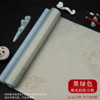 Sumi Art Wax Dye Pearlescent Ink Colorful Half Ripe Rice Paper Xuan Paper Scroll Multicolor Brush Calligraphy Creation Work Roll