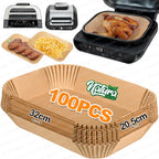 Large Disposable Air Fryer Parchment Paper Liners for Ninja Foodi Max Health Grill & AG551EU/AG651UK, Air Fryer Accessories
