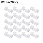 5/20PCS Adhesive Cable Clips Organizer Clips USB Wire Winder Holder Desk Cord Management For Earphone Mouse Cable in Home Office