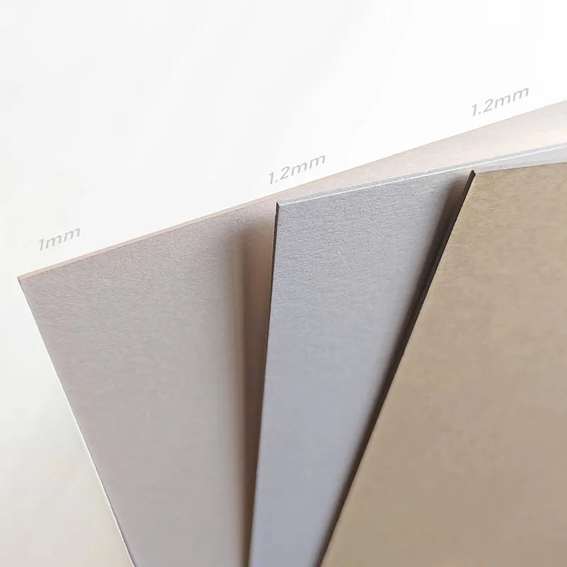 Thick Paper Hard Cardboard 1mm 1.2mm White Kraft 2 Sides Color Diy Handmake Card Making Craft Paper Chipboard Backing Board