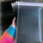 Wholesale Plastic Black Bubble Envelopes Bag Waterproof Foam Adhesive Self Seal Packing Bags Mailers Shipping Storage Organizer